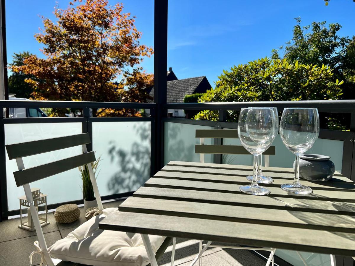 Design Apartment Mit Balkon - Kueche - Netflix Essen Exteriér fotografie
