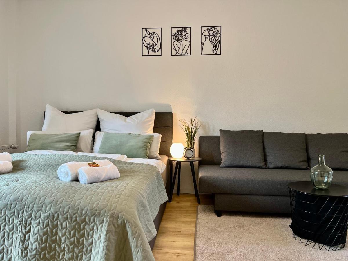 Design Apartment Mit Balkon - Kueche - Netflix Essen Exteriér fotografie